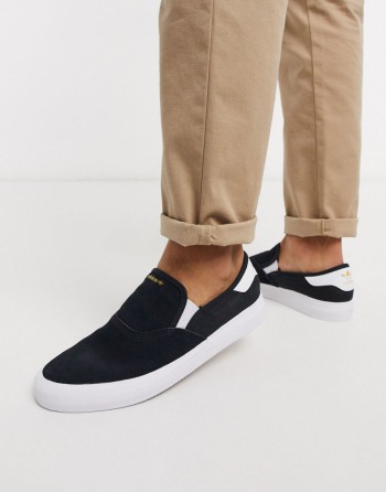 adidas Originals 3MC Slip On Crne - Muške Tenisice | 08594HLPC